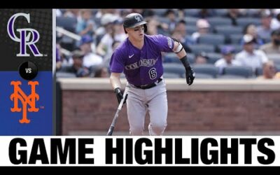 Rockies vs. Mets Game Highlights (8/28/22) | MLB Highlights