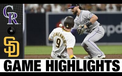 Rockies vs. Padres Game 2 Highlights (8/2/22) | MLB Highlights