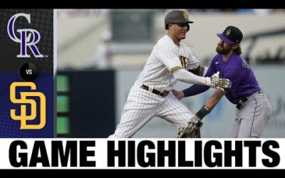 Rockies vs. Padres Game Highlights (8/1/22) | MLB Highlights