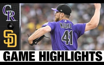 Rockies vs. Padres Game Highlights (8/4/22) | MLB Highlights