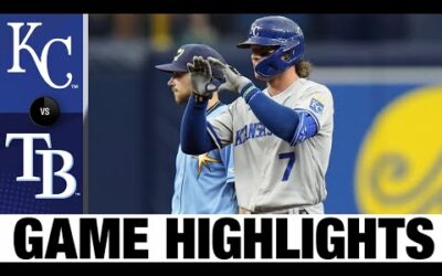 Royals vs. Rays Highlights (8/21/22) | MLB Highlights