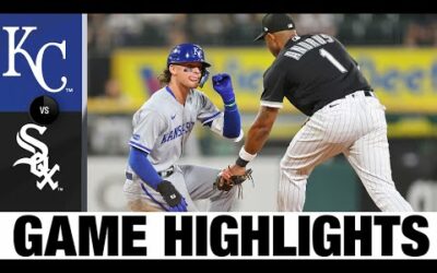 Royals vs. White Sox Game Highlights (8/30/22) | MLB Highlights