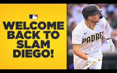 Slam Diego is back! Brandon Drury crushes grand slam in 1st Padres AB!