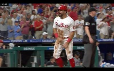 The Phillies are for REAL! They score 3 in the 8th off Sandy Alcantara to win!