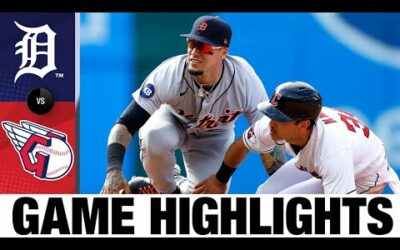 Tigers vs. Guardians Game 1 Highlights (8/15/22) | MLB Highlights