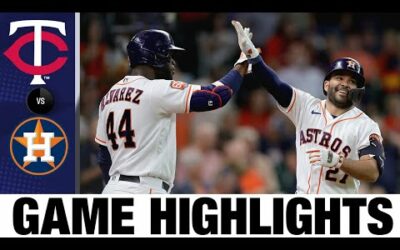 Twins vs. Astros Game Highlights (8/24/22) | MLB Highlights