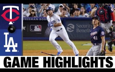 Twins vs. Dodgers Game Highlights (8/9/22) | MLB Highlights