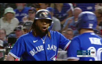 Vladdy Jr. LASER 115mph homer!!! Vladimir Guerrero Jr. got this one out QUICK for Blue Jays!