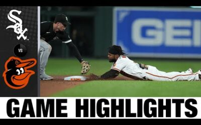 White Sox vs. Orioles Game Highlights (8/25/22) | MLB Highlights