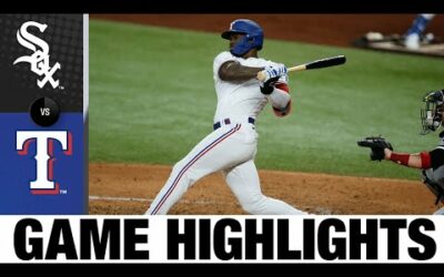 White Sox vs Rangers Game Highlights (8/6/22) | MLB Highlights