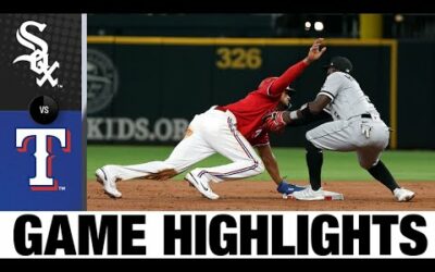 White Sox vs. Rangers Highlights (8/5/22) | MLB Highlights