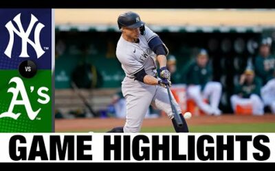 Yankees vs. A’s Game Highlights (8/25/22) | MLB Highlights