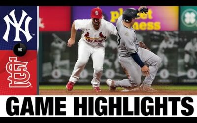 Yankees vs. Cardinals Game Highlights (8/5/22) | MLB Highlights