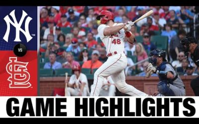 Yankees vs Cardinals Game Highlights (8/6/22) | MLB Highlights