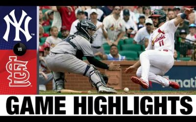 Yankees vs. Cardinals Game Highlights (8/7/22) | MLB Highlights