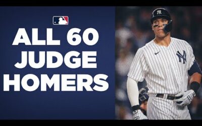 All 60 of Aaron Judge’s home runs so far!! (Where will Yankees star end up??)