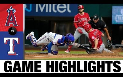 Angels vs. Rangers Game Highlights (9/20/22) | MLB Highlights