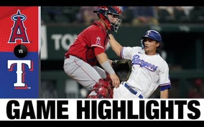 Angels vs. Rangers Game Highlights (9/21/22) | MLB Highlights