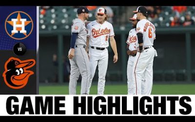 Astros vs. Orioles Game Highlights (9/22/22) | MLB Highlights