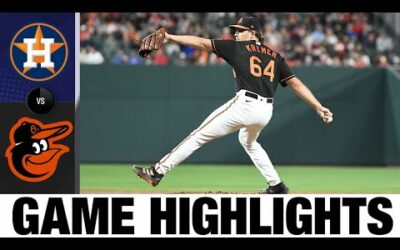 Astros vs. Orioles Game Highlights (9/23/22) | MLB Highlights