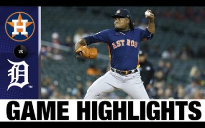 Astros vs. Tigers Game Highlights (9/12/22) | MLB Highlights