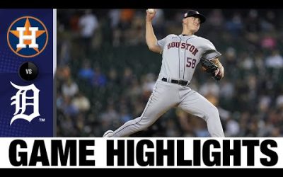 Astros vs. Tigers Game Highlights (9/13/22) | MLB Highlights