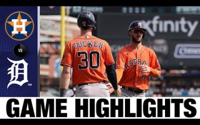 Astros vs. Tigers Game Highlights (9/14/22) | MLB Highlights