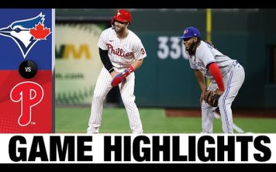 Blue Jays vs Phillies Highlights (9/20/22) | MLB Highlights