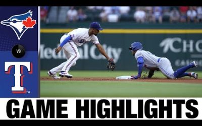 Blue Jays vs. Rangers Game Highlights (9/10/22) | MLB Highlights