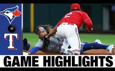 Blue Jays vs. Rangers Game Highlights (9/9/22) | MLB Highlights