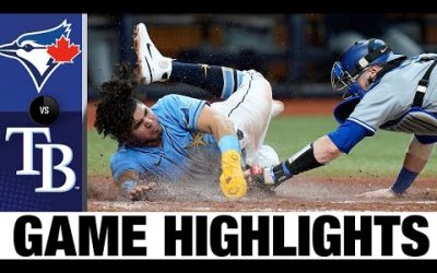 Blue Jays vs. Rays Game Highlights (9/22/22) | MLB Highlights