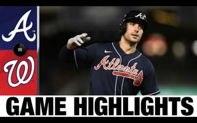 Braves vs Nationals Game Highlights (9/26/22) | MLB Highlights