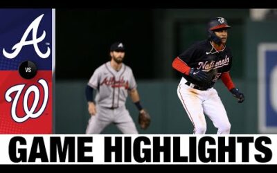 Braves vs. Nationals Game Highlights (9/28/22) | MLB Highlights