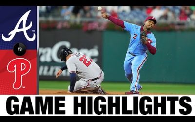 Braves vs. Phillies Game Highlights (9/22/22) | MLB Highlights