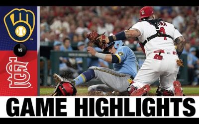 Brewers vs. Cardinals Game Highlights (9/13/22) | MLB Highlights