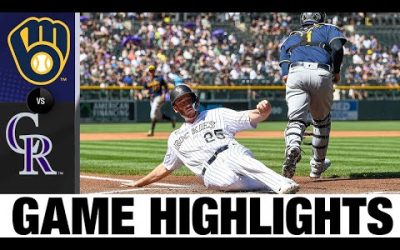 Brewers vs. Rockies Game Highlights (9/5/22) | MLB Highlights