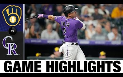 Brewers vs. Rockies Game Highlights (9/6/22) | MLB Highlights