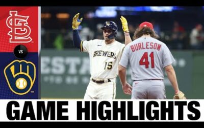 Cardinals vs. Brewers Game Highlights (9/28/22) | MLB Highlights