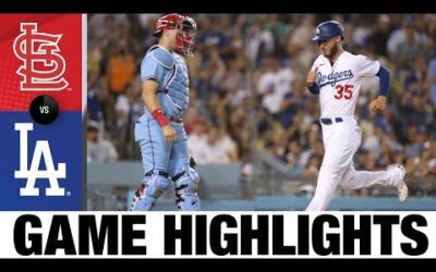 Cardinals vs. Dodgers Game Highlights (9/24/22) | MLB Highlights