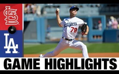 Cardinals vs. Dodgers Game Highlights (9/25/22) | MLB Highlights