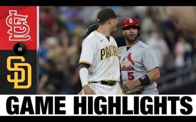 Cardinals vs. Padres Game Highlights (9/21/22) | MLB Highlights