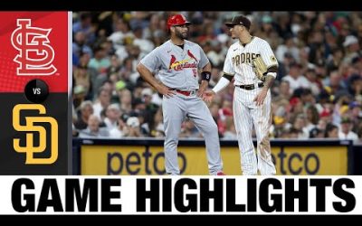 Cardinals vs Padres Highlights (9/20/22) | MLB Highlights