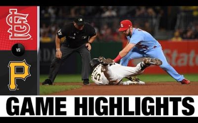 Cardinals vs. Pirates Game Highlights (9/10/22) | MLB Highlights