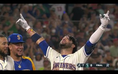 CRAZY ENDING IN SEATTLE!! Mariners get 2 homers to win after Braves score 5 to take lead in 9th!!