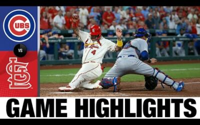 Cubs vs. Cardinals Game Highlights (9/3/22) | MLB Highlights