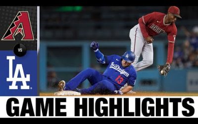 D-backs vs. Dodgers Game Highlights (9/22/22) | MLB Highlights