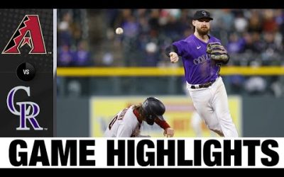 D-backs vs. Rockies Game Highlights (9/10/22) | MLB Highlights