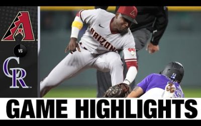 D-backs vs. Rockies Game Highlights (9/9/22) | MLB Highlights