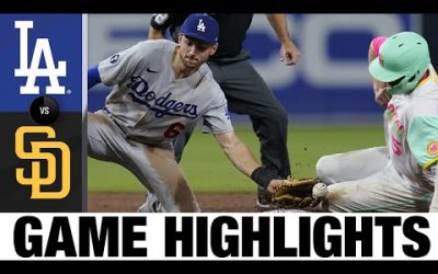 Dodger vs Padres Game Highlights (9/9/22) | MLB Highlights