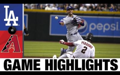 Dodgers vs. D-backs Game Highlights (9/12/22) | MLB Highlights